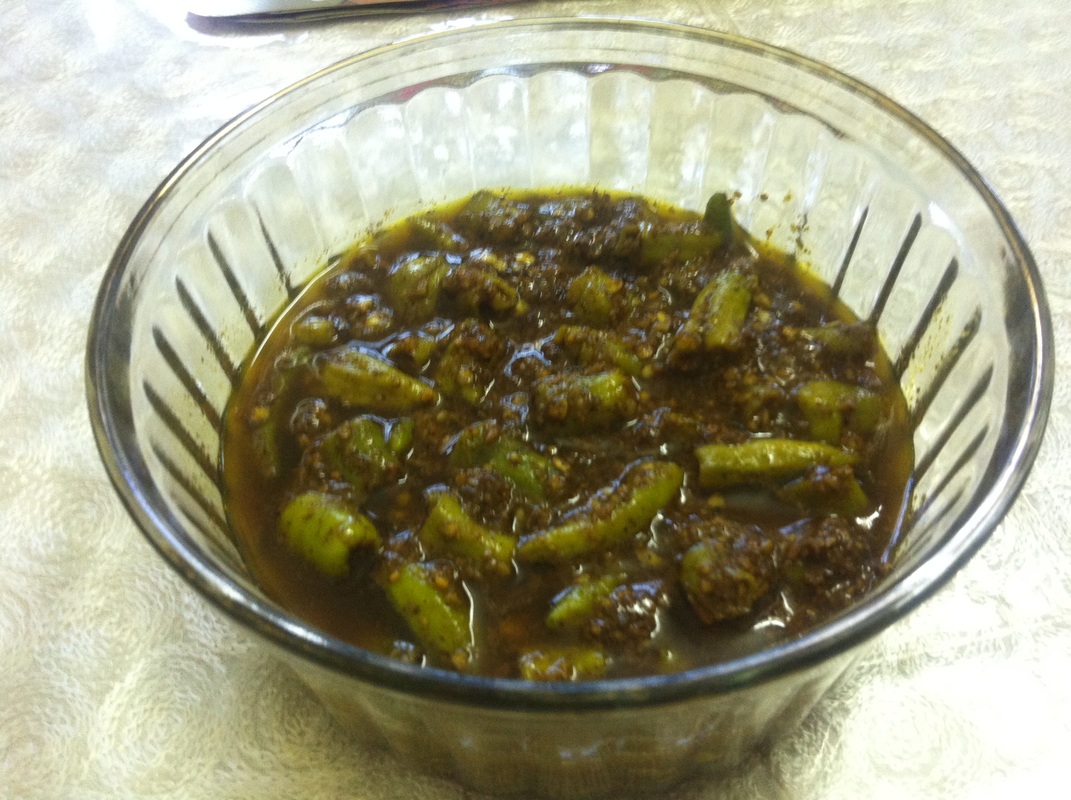 Maharastrian Green Chilli Pickle