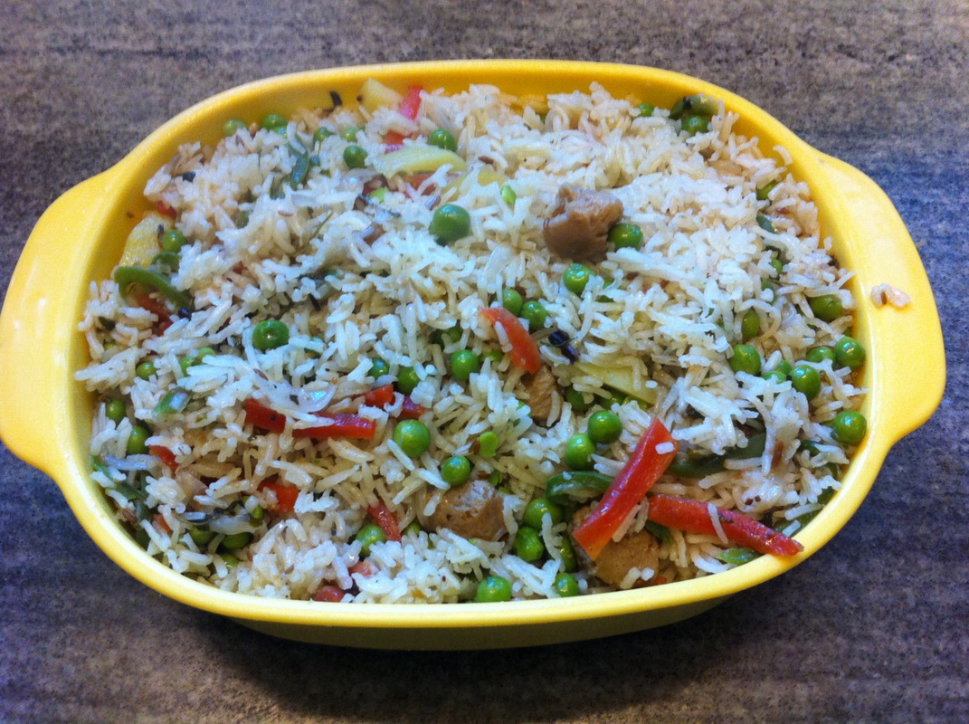 veg rice pulao