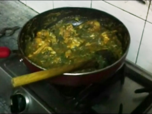 Punjabi Palak (Spinach) Chicken