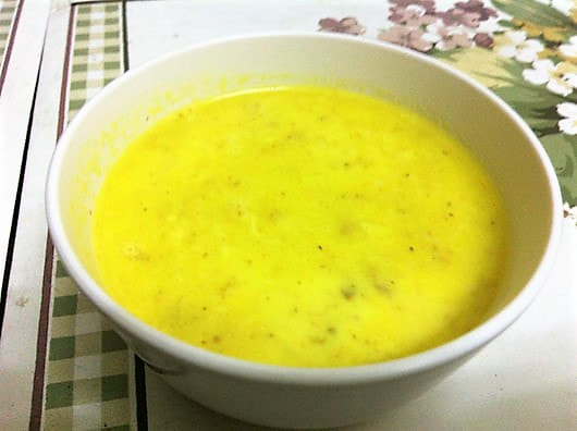 Adrak Lasan Wale Doodh Ki Chhit (Ginger Garlic Milk Punjabi Dish)