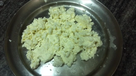 Homemade Paneer (cottage cheese)