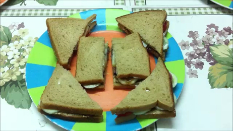 Veg Mumbai Sandwich