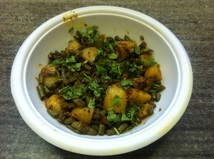 French Beans And Aloo (Potato) Vegetable