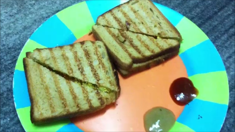 Grilled paneer sandwiches