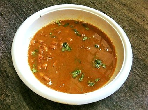 Punjabi Rajmah In Gravy (Red Kidney Beans In Curry)