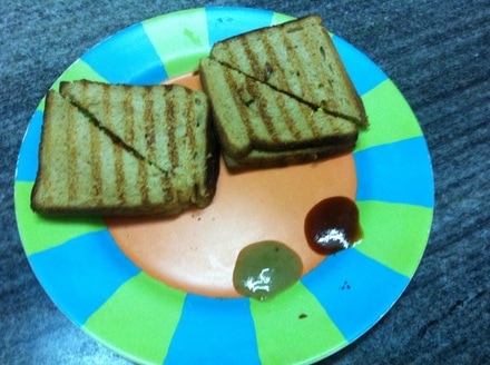 Grilled Paneer Sandwiches