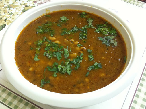 Punjabi Rongi | Lobia | Black Eyed Beans In Gravy 