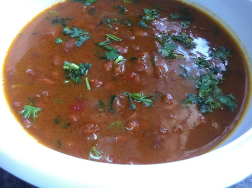 rajma (red kidney beans) curry recipe